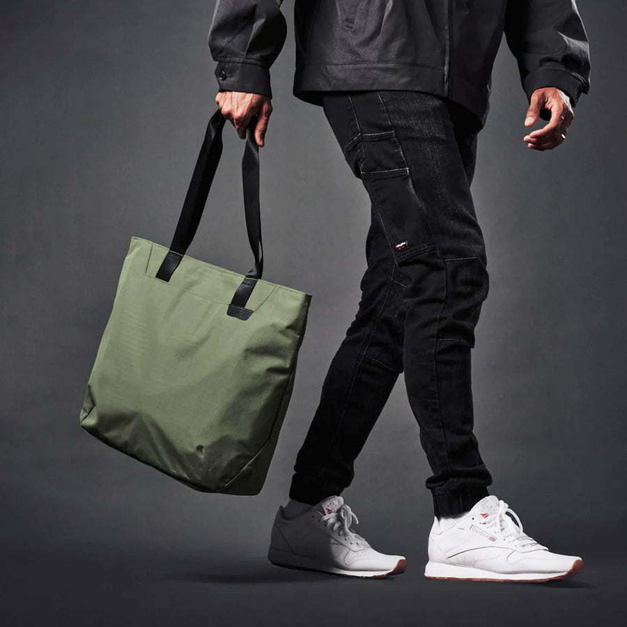 Elements Tote Bag Large - Axoflux Green