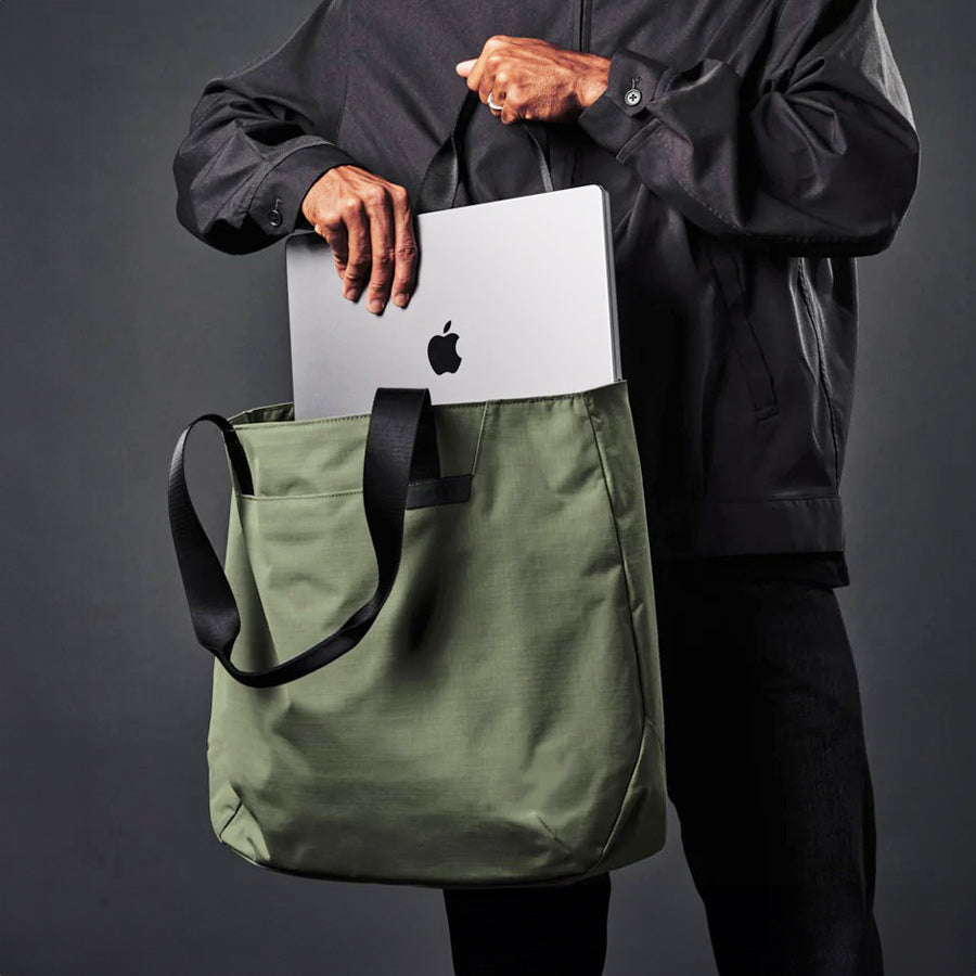 Elements Tote Bag Large - Axoflux Green