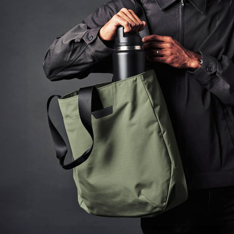 Elements Tote Bag Large - Axoflux Green