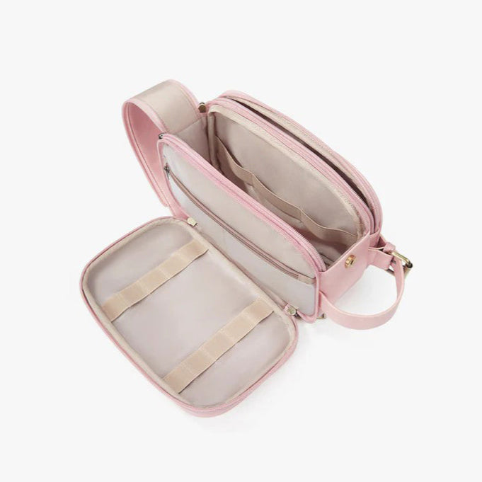 Elena Toiletry Bag - Blush Pink