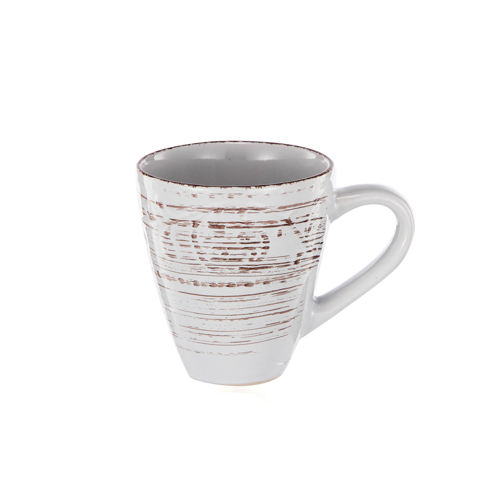 Ella Ceramic Coffee Mug - Vintage White