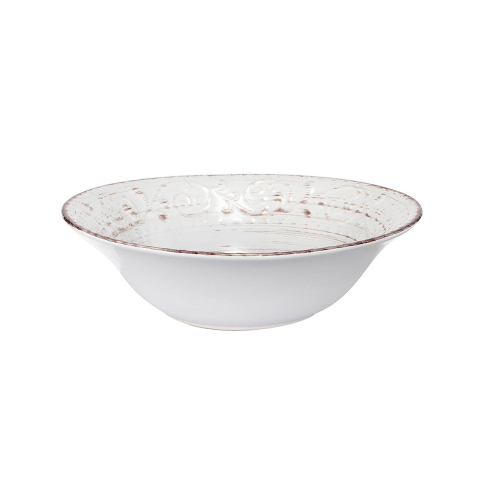 Ella Serving Bowl Large - Vintage White