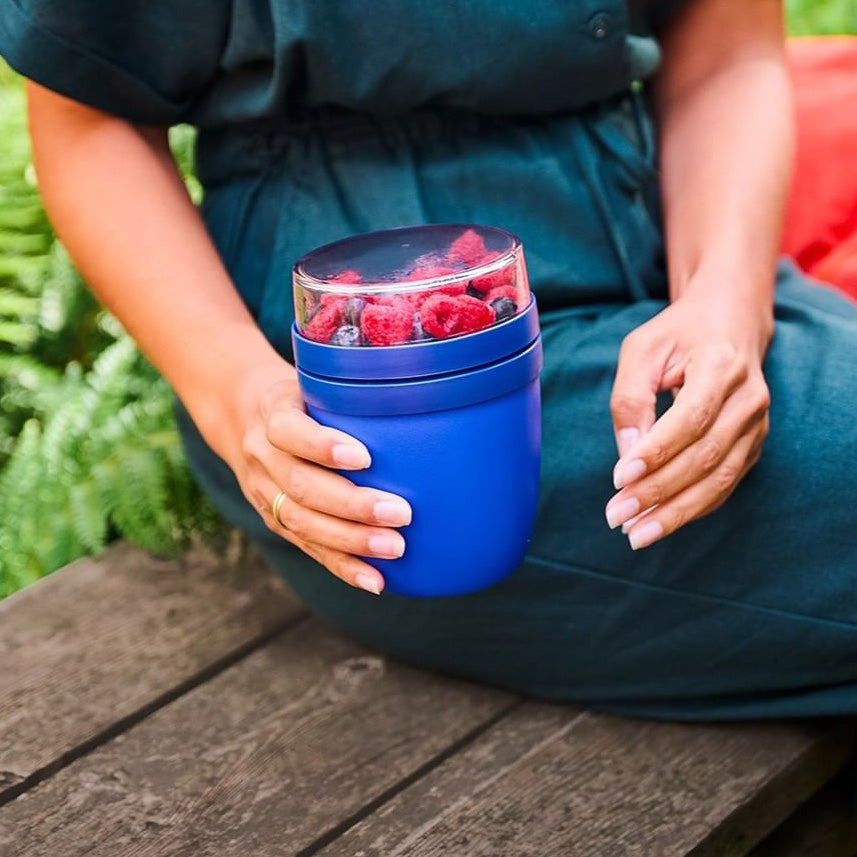 Ellipse Lunch Pot - Vivid Blue