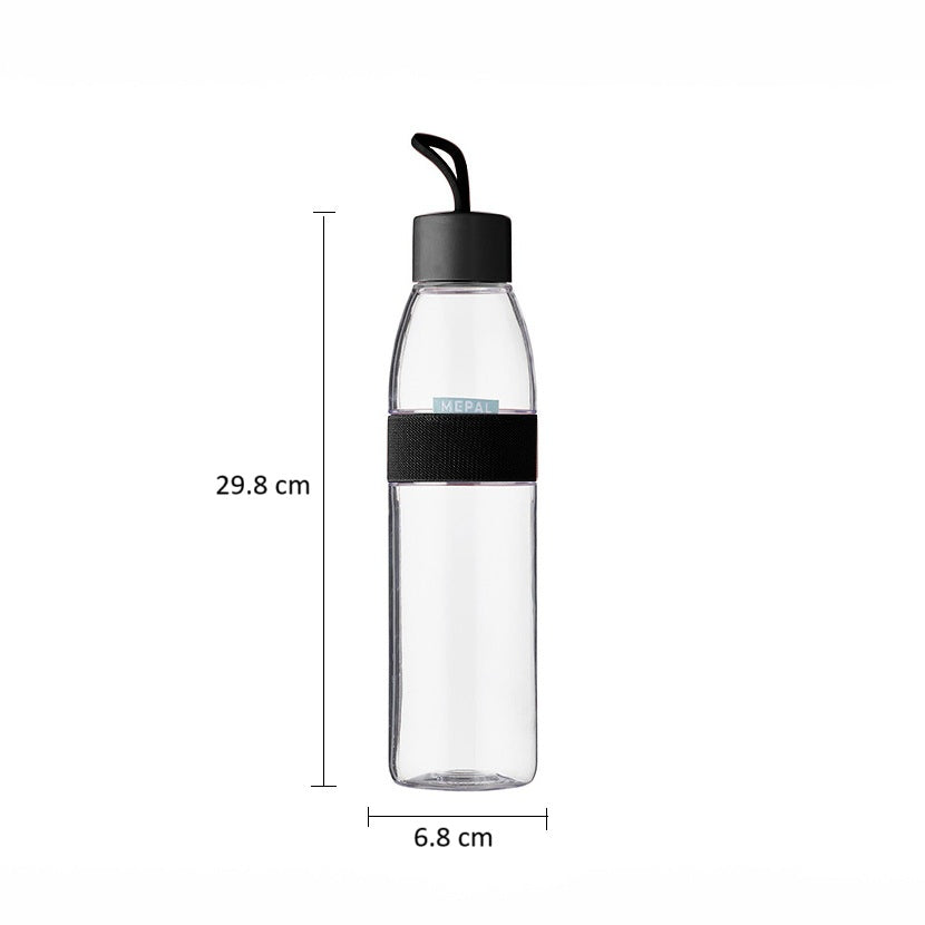 Ellipse Water Bottle 700ml - Nordic Black