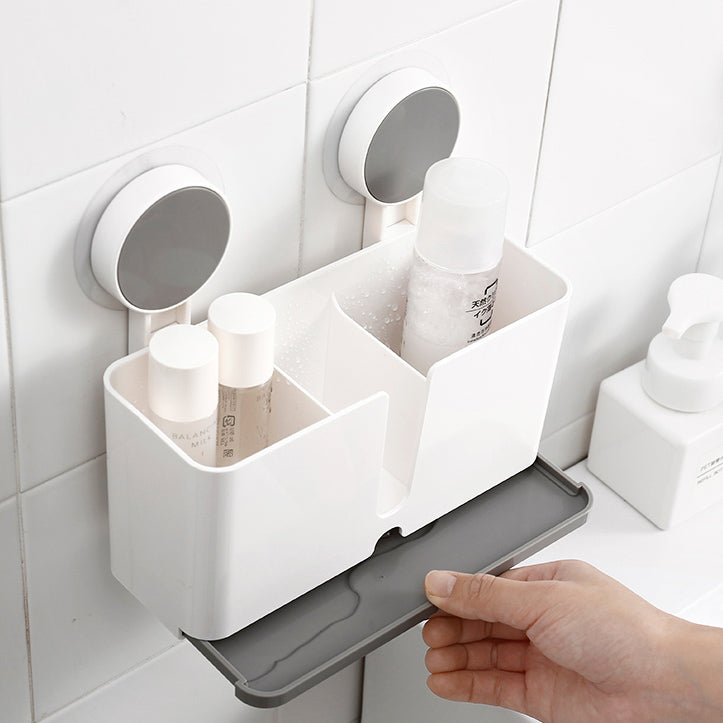 Elys Sectioned Wall Shelf - White