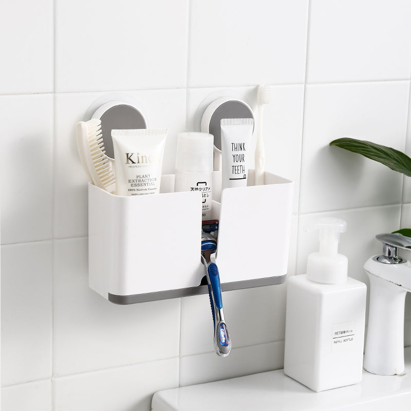 Elys Sectioned Wall Shelf - White