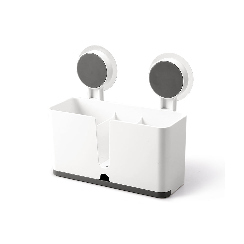 Elys Sectioned Wall Shelf - White