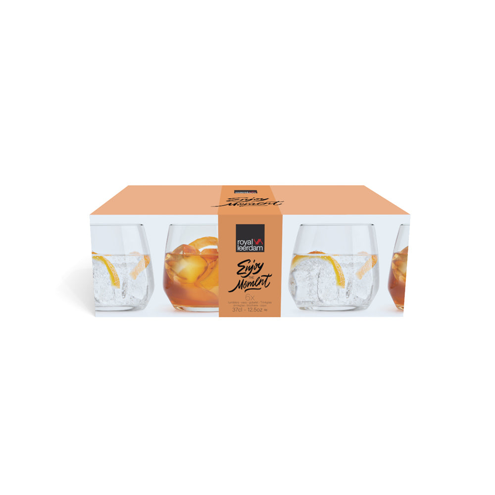 Enjoy The Moment Tumblers 370ml, Set of 6