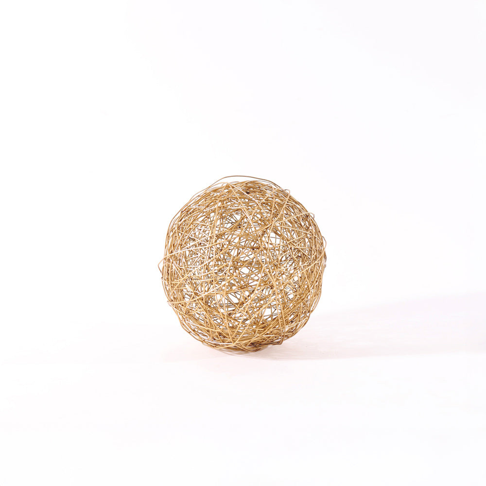 Entangle Ball Accent Large - Gold