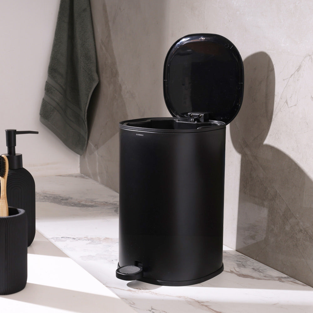 Essentials Sqround Pedal Bin - Black
