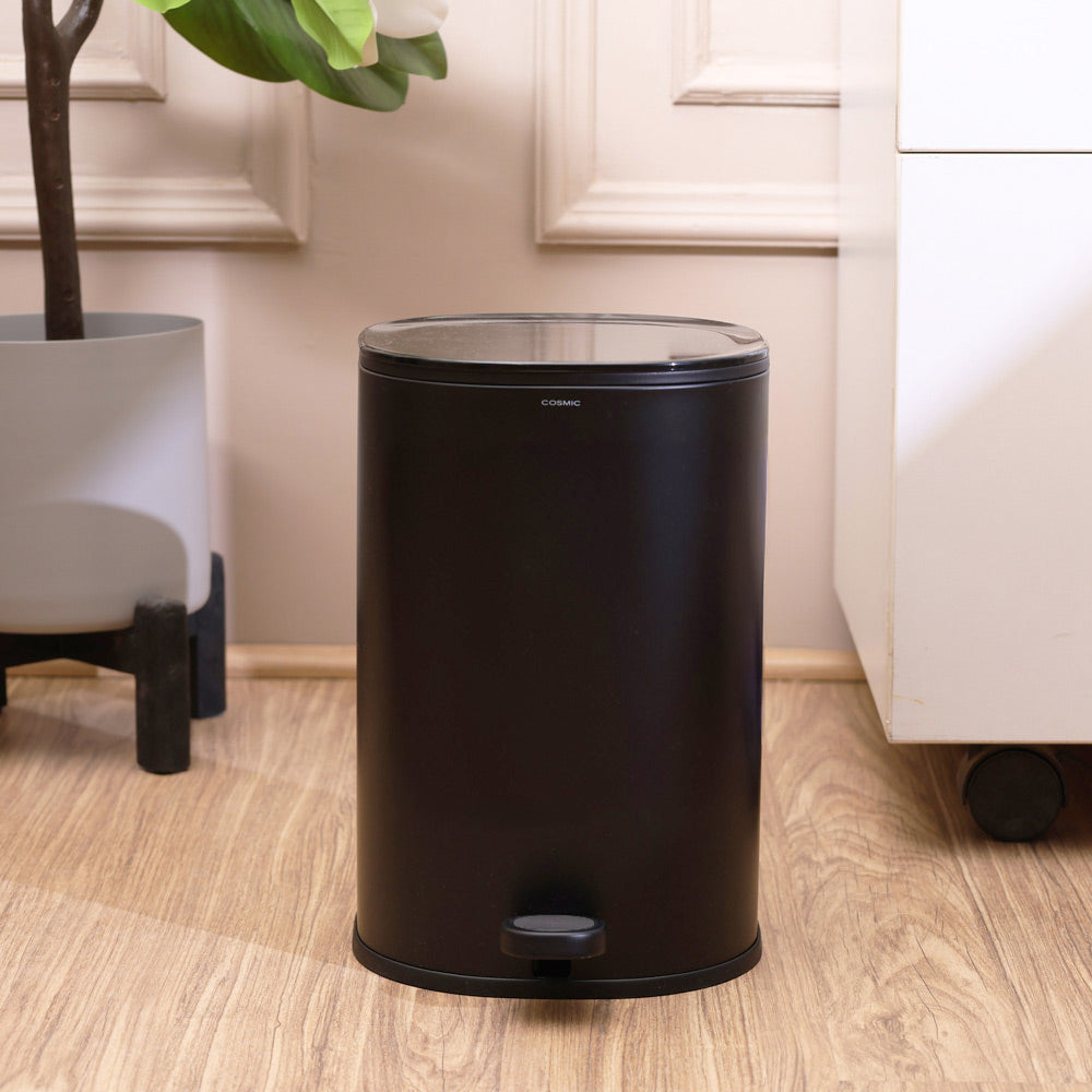 Essentials Sqround Pedal Bin - Black