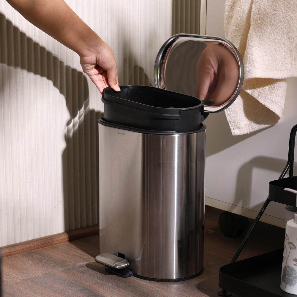 Essentials Pedal Bin 5L - Inox
