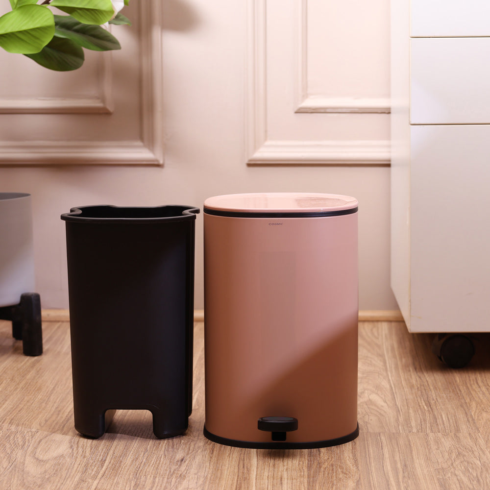 Essentials Sqround Pedal Bin 5L - Blossom