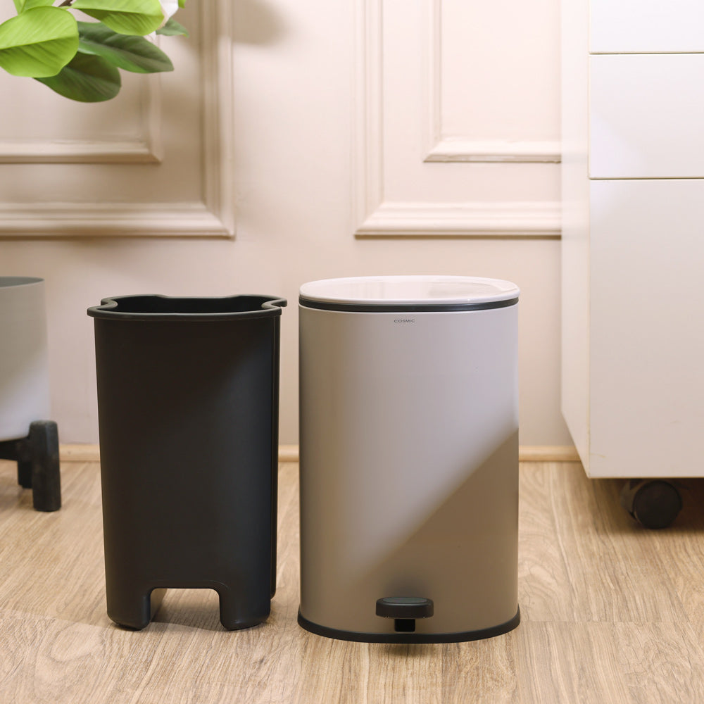 Essentials Sqround Pedal Bin 5L - Sand