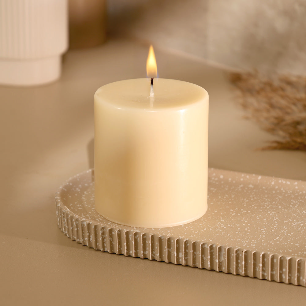 Column Candle Small - Cream