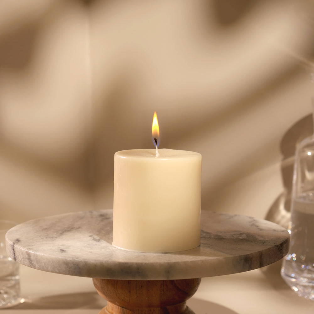 Column Candle Small - Cream