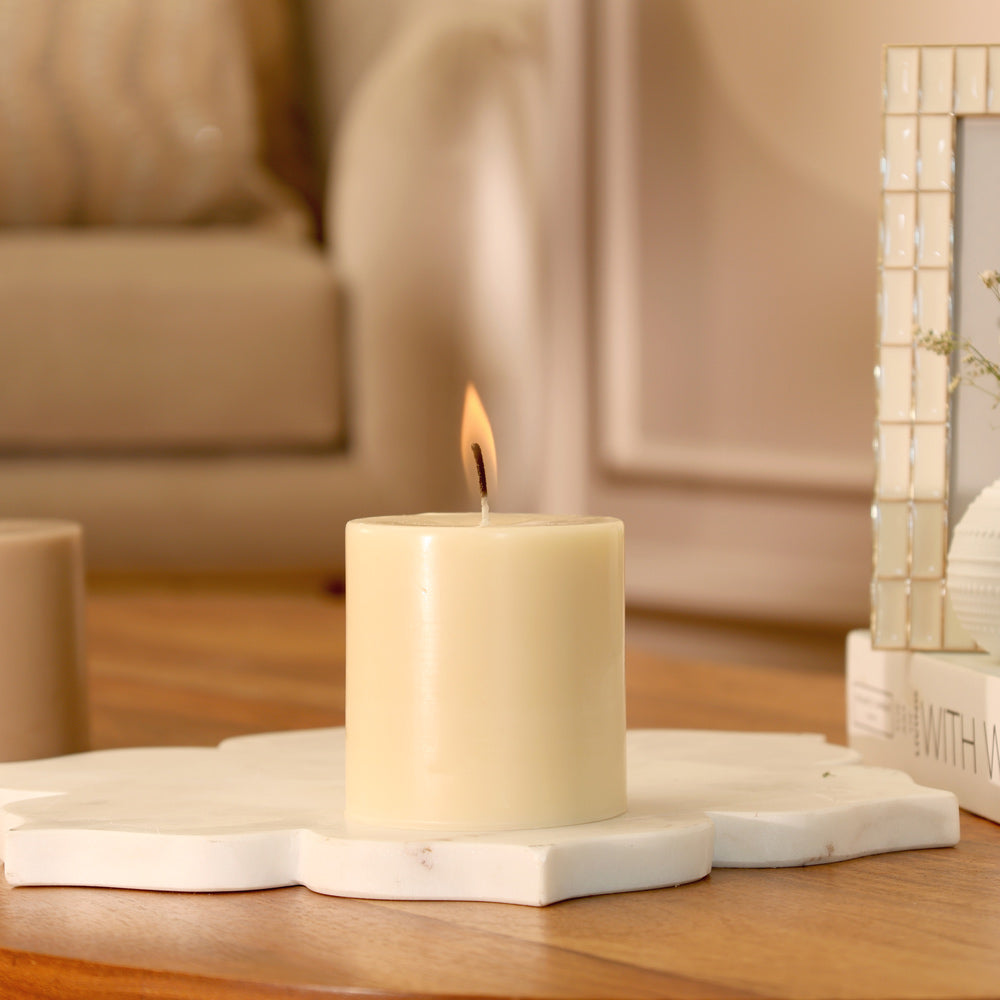 Column Candle Small - Cream