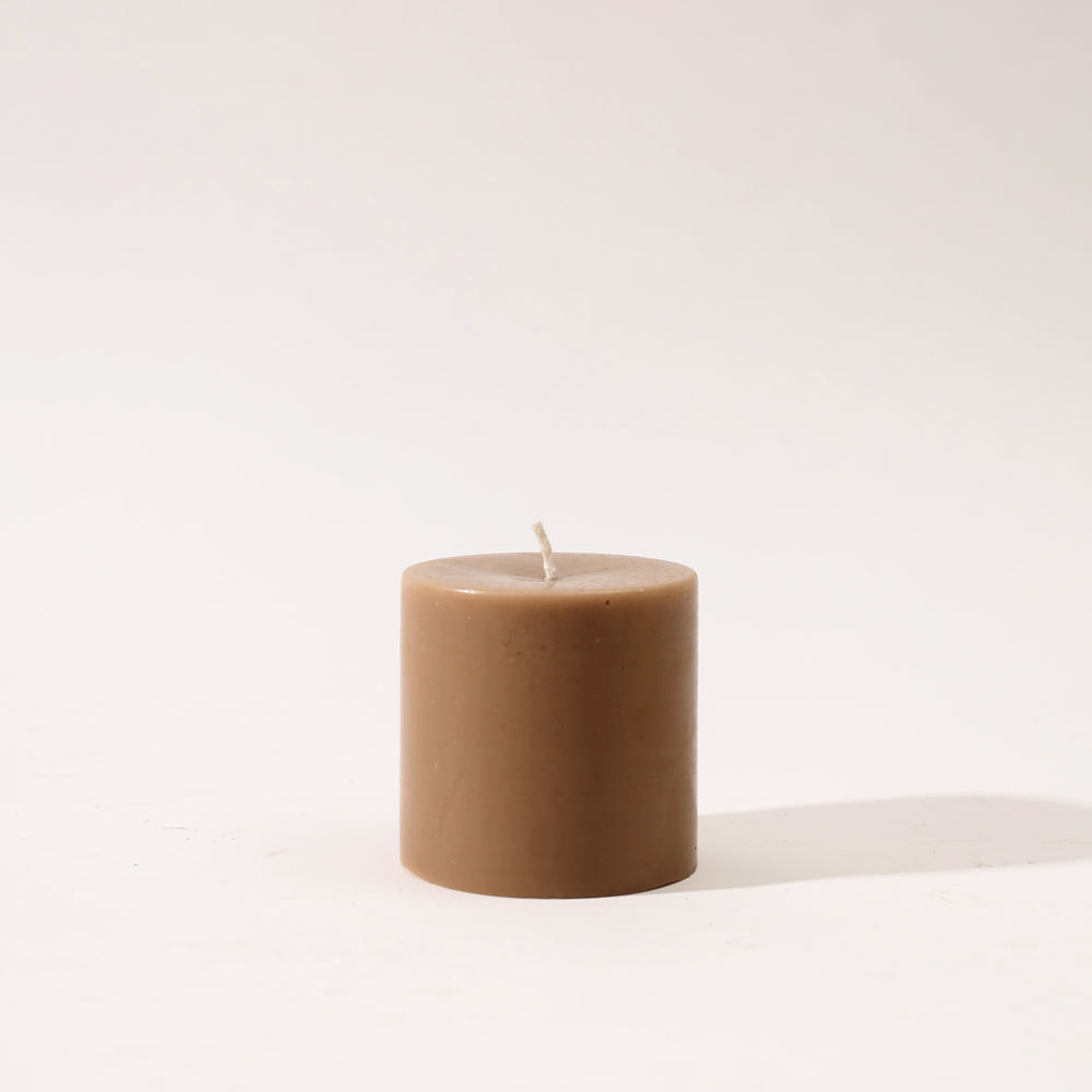 Column Candle Small - Taupe