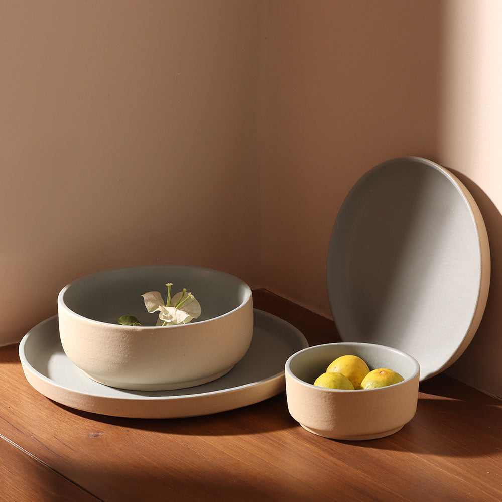Fern Gourmet Dinner Plate - Sage Green