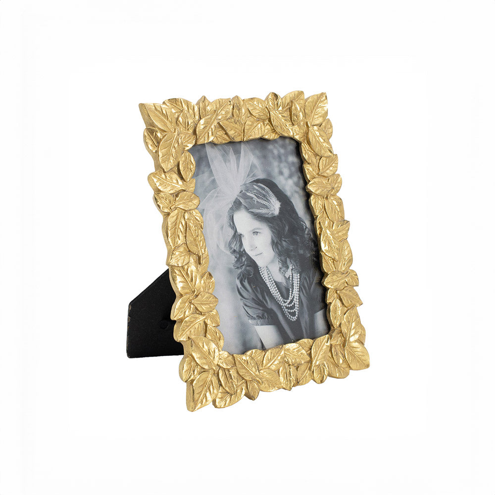 Fern Photo Frame Medium - Gold