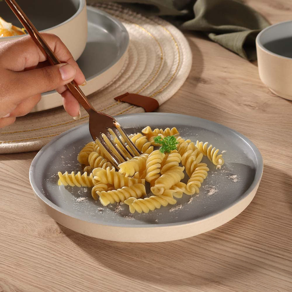 Fern Gourmet Quarter Plate - Sage Green