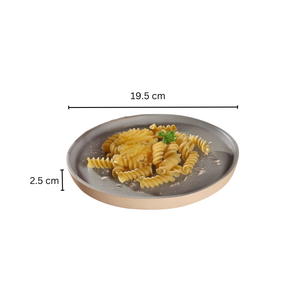 Fern Gourmet Quarter Plate - Sage Green