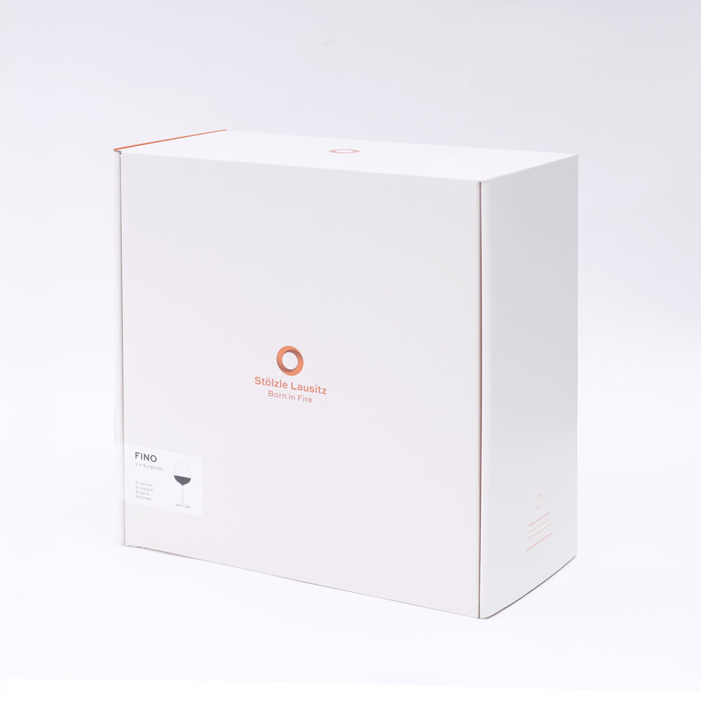 Fino Burgundy Glasses 805ml, Set of 2