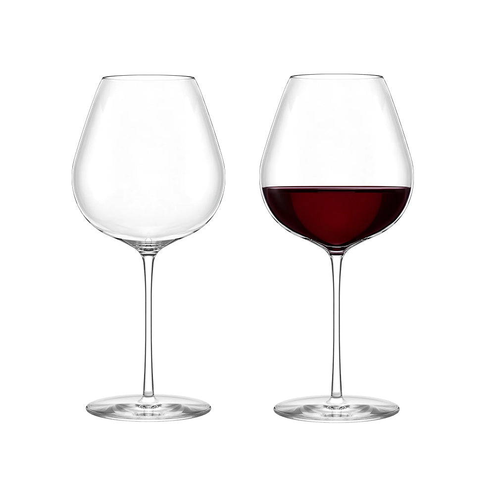 Fino Burgundy Glasses 805ml, Set of 2