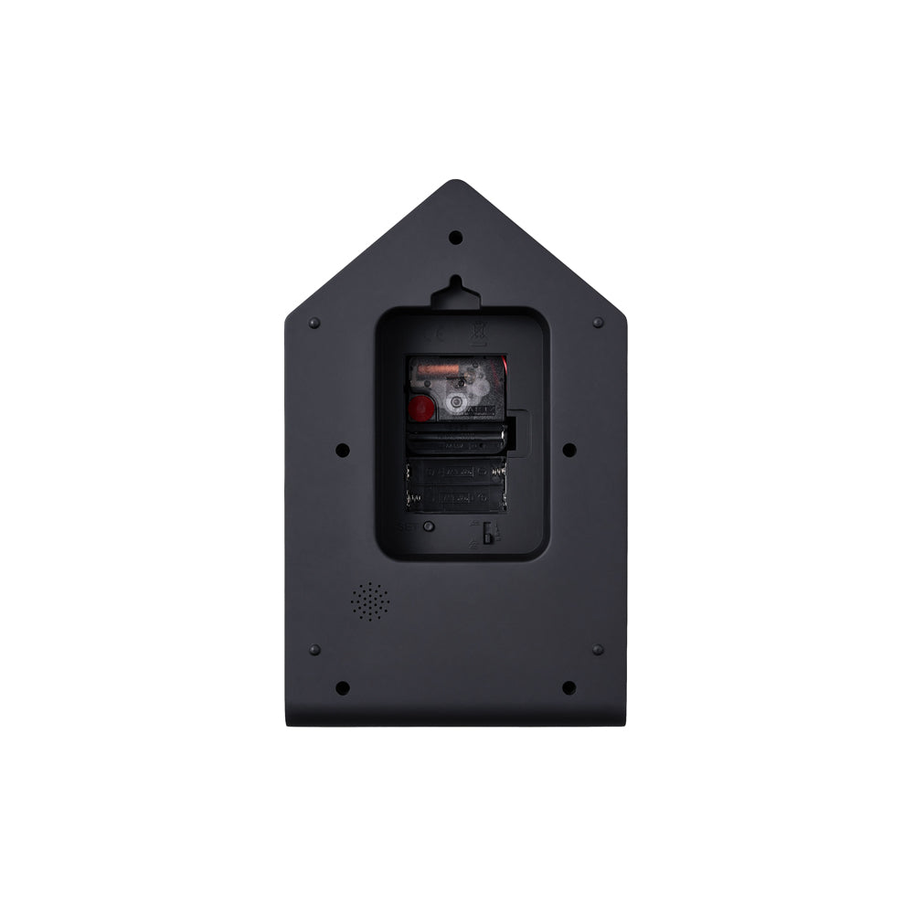 Fino Cuckoo Wall Clock - Black