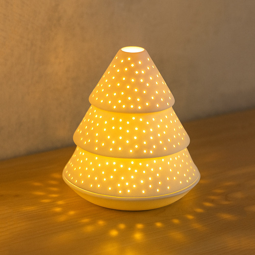Fir Tree Tealight Holder & Sculpture Medium
