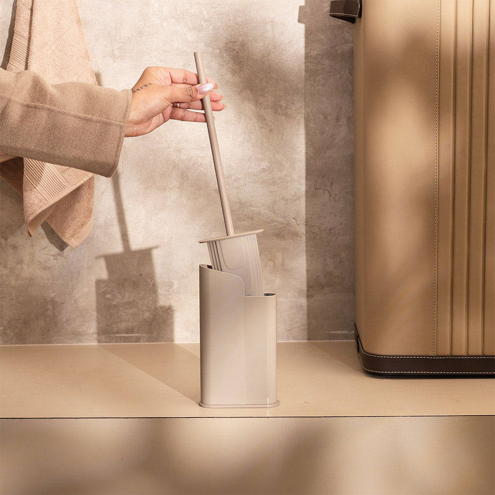 Flat Toilet Brush - Sand
