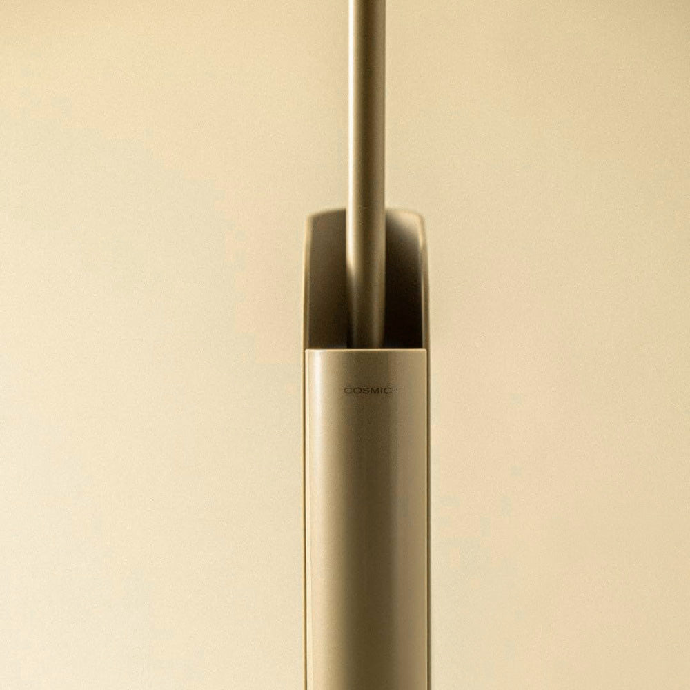 Flat Toilet Brush - Gold