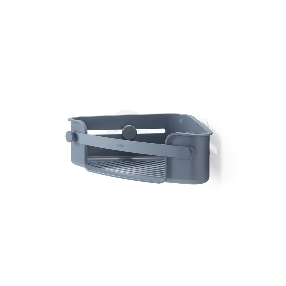 Flex Adhesive Corner Bin - Blue