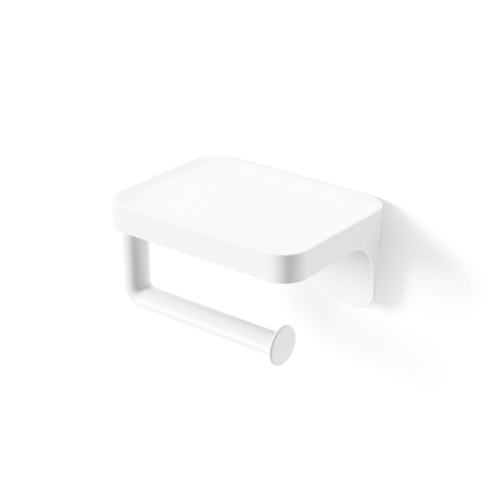 Flex Adhesive Toilet Paper Holder - White