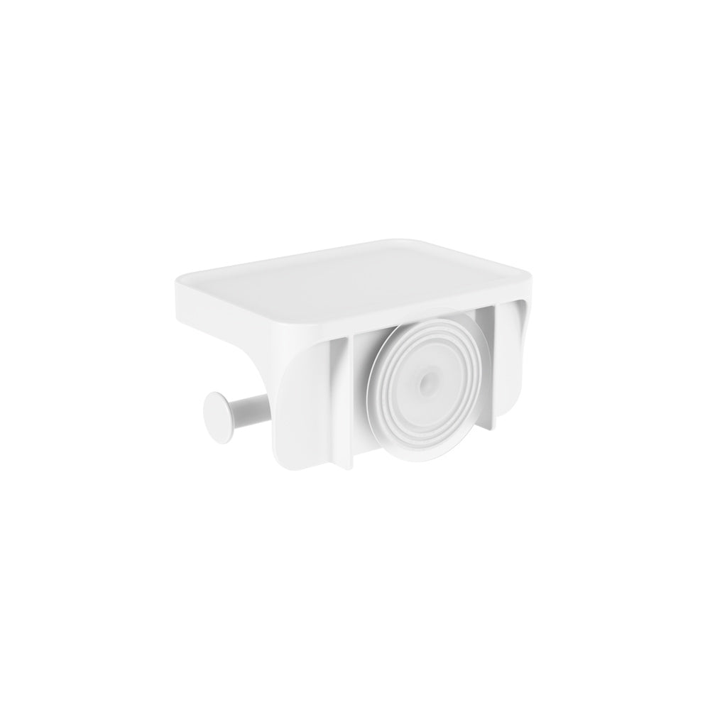 Flex Adhesive Toilet Paper Holder - White