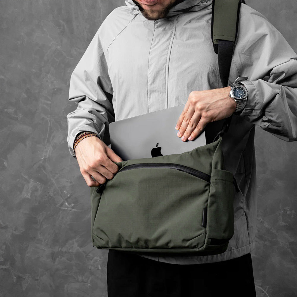 Flight Satchel - Axoflux Green
