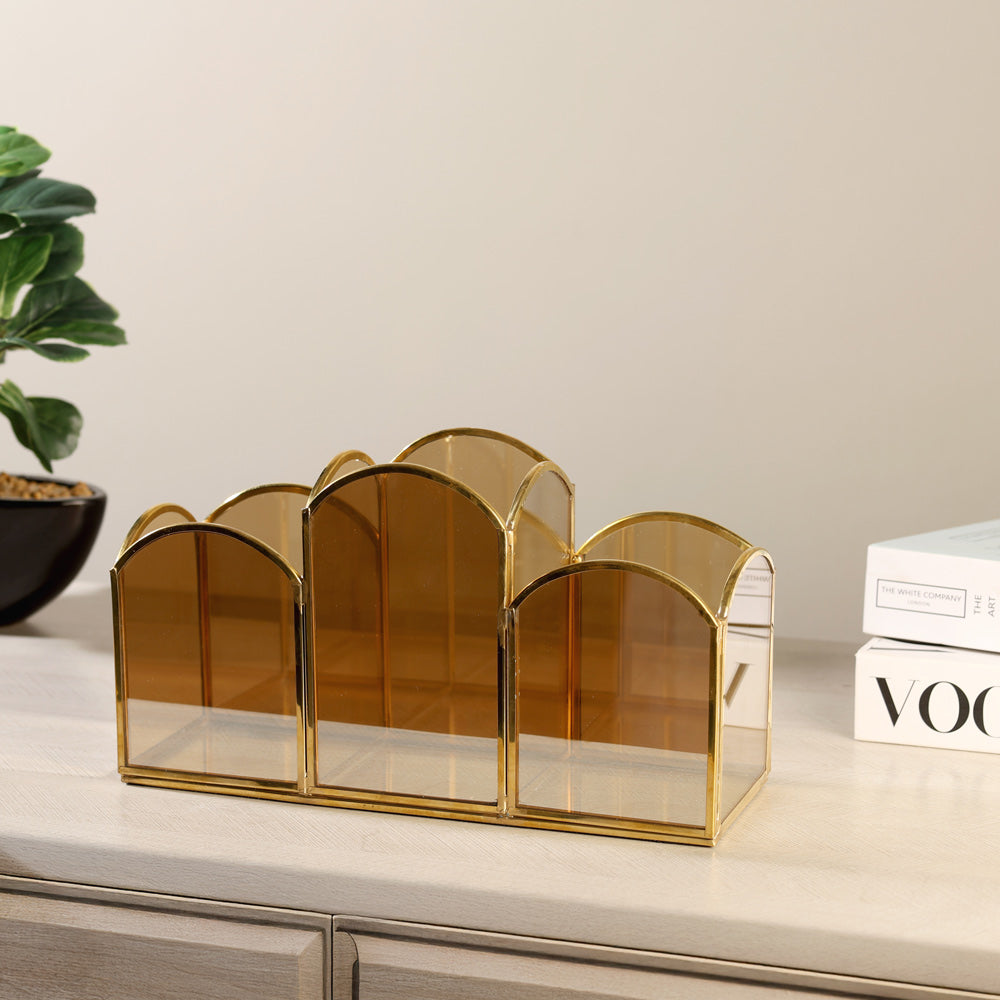 Flors Trio Organiser - Bronze Gold
