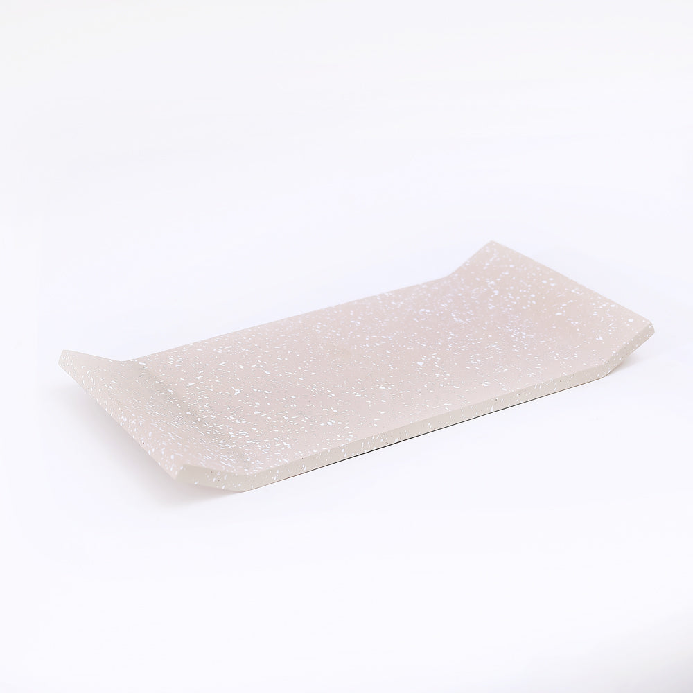 Flow Valet Tray - Speckled Taupe