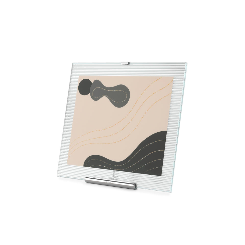 Flute Photo Frame Extra Large - Chrome
