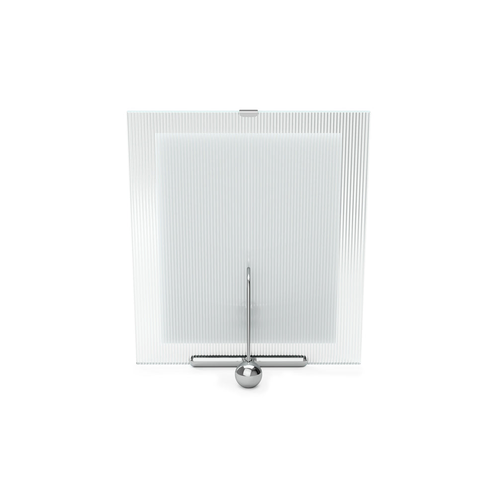 Flute Photo Frame Extra Large - Chrome