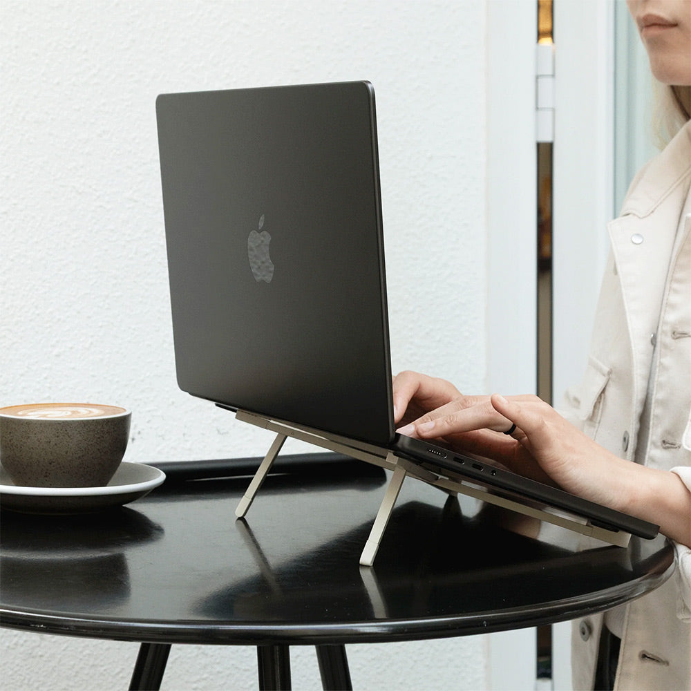 Fold Laptop Stand - Sandstone