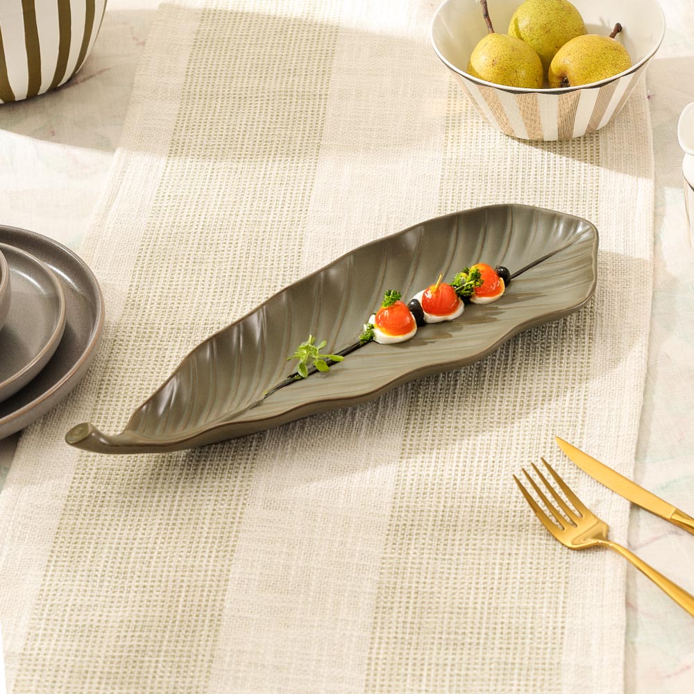 Folie Serving Platter - Army Green