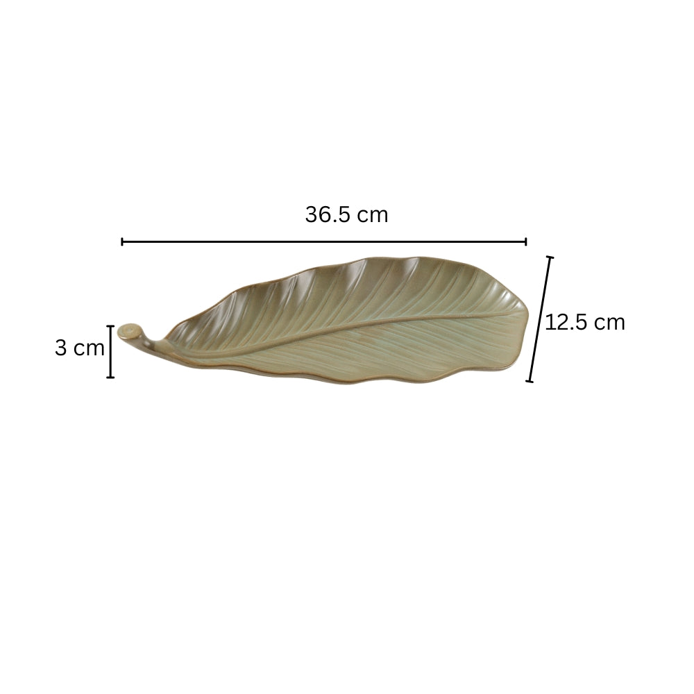 Folie Serving Platter - Army Green
