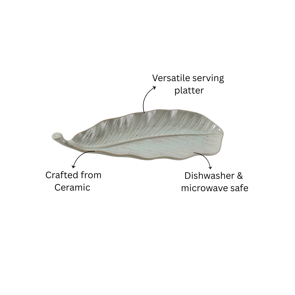 Folie Serving Platter - Speckled Slate