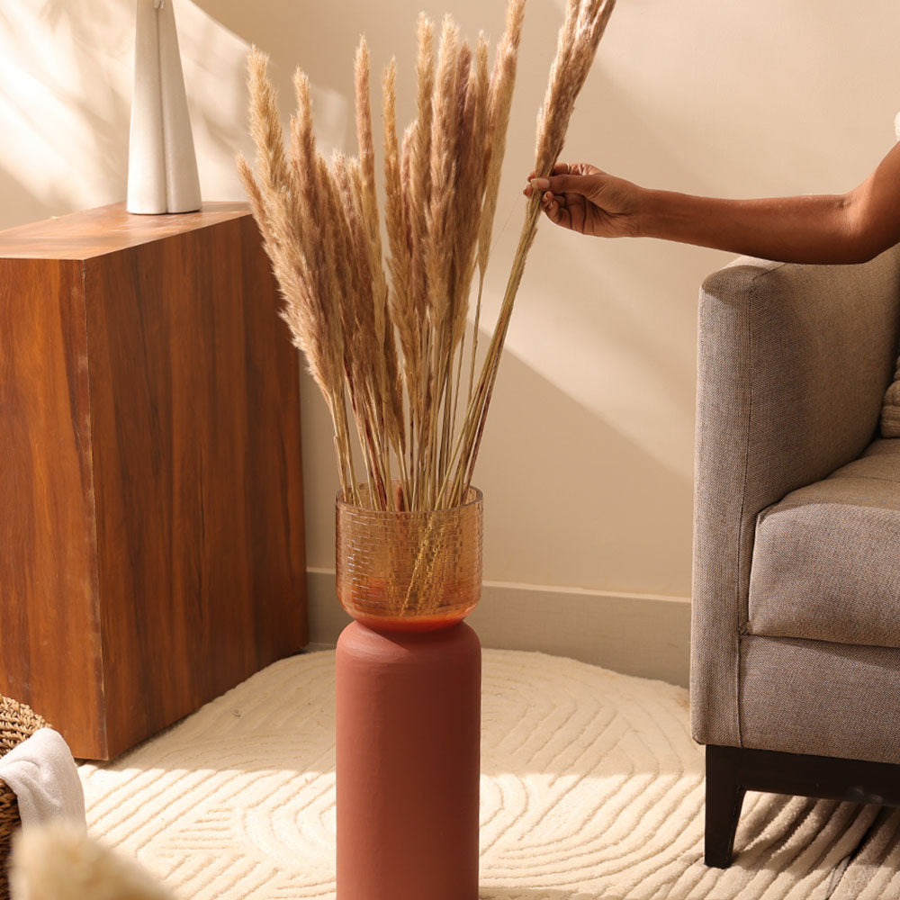 Foxtail Faux Bunch - Mocha