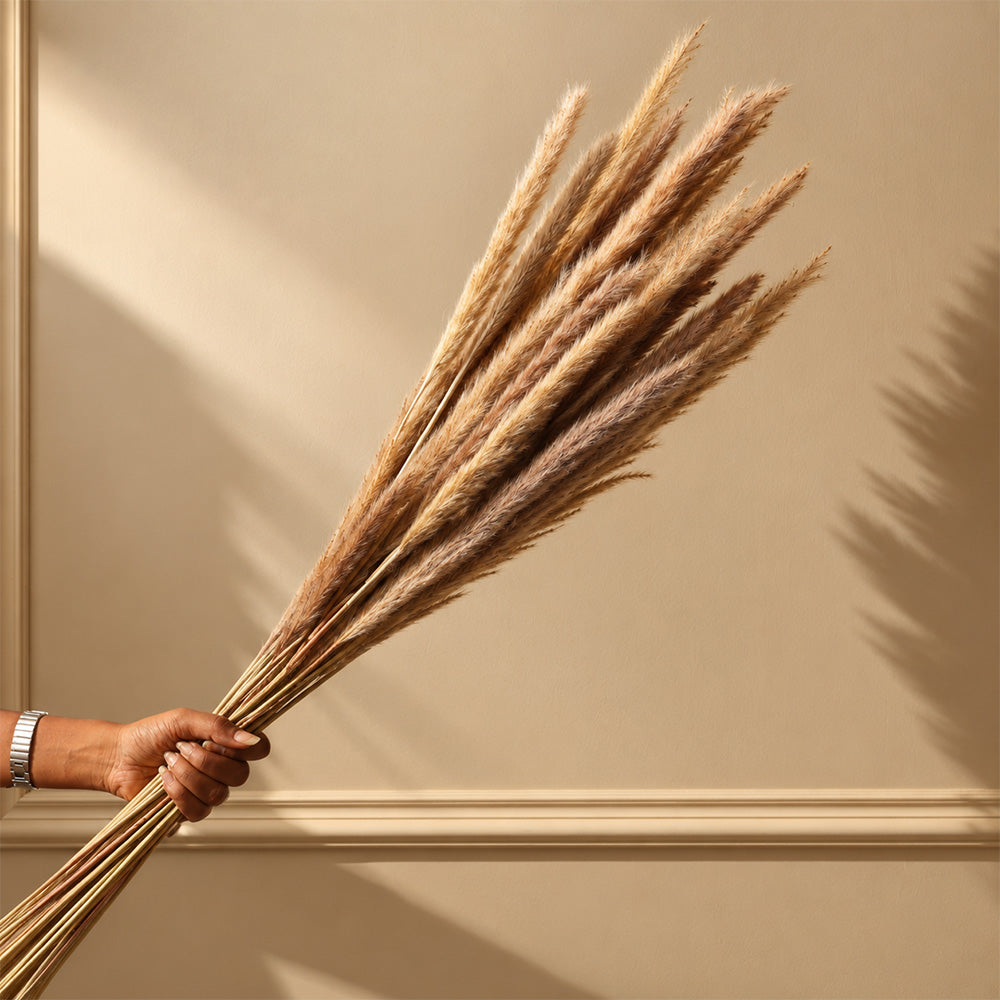 Foxtail Faux Bunch - Mocha