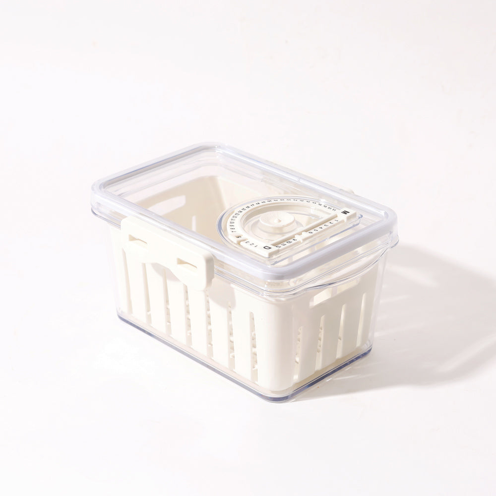 Frais Fridge Dated Box Small - Clear White