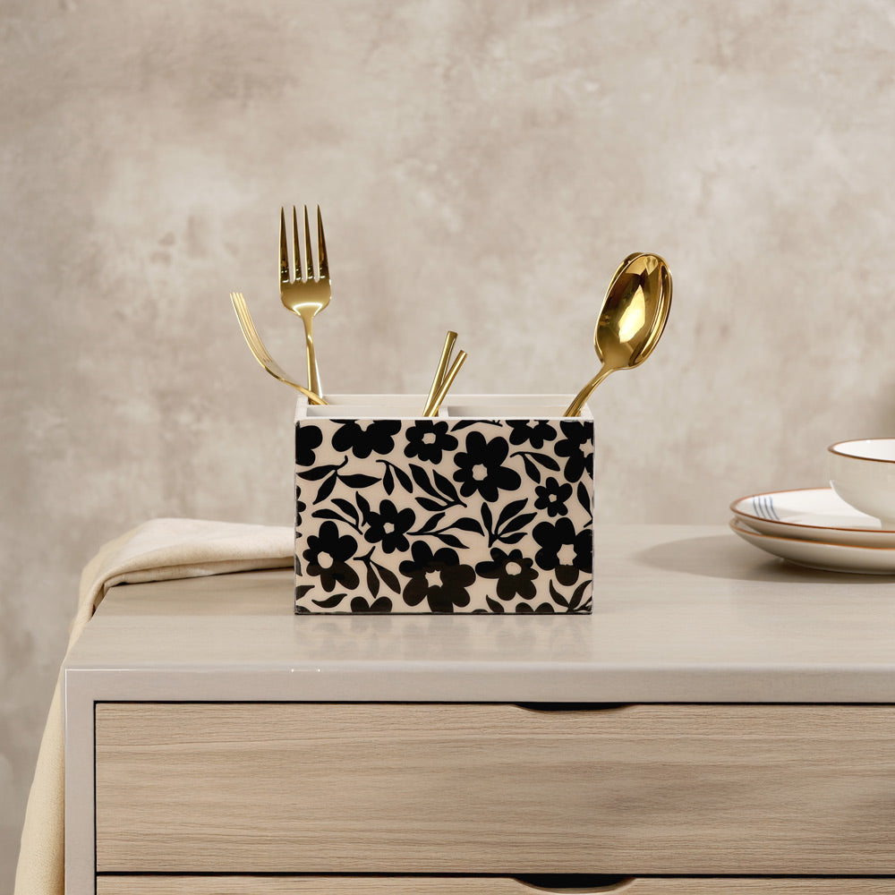 Francis Cutlery Holder - Monochrome
