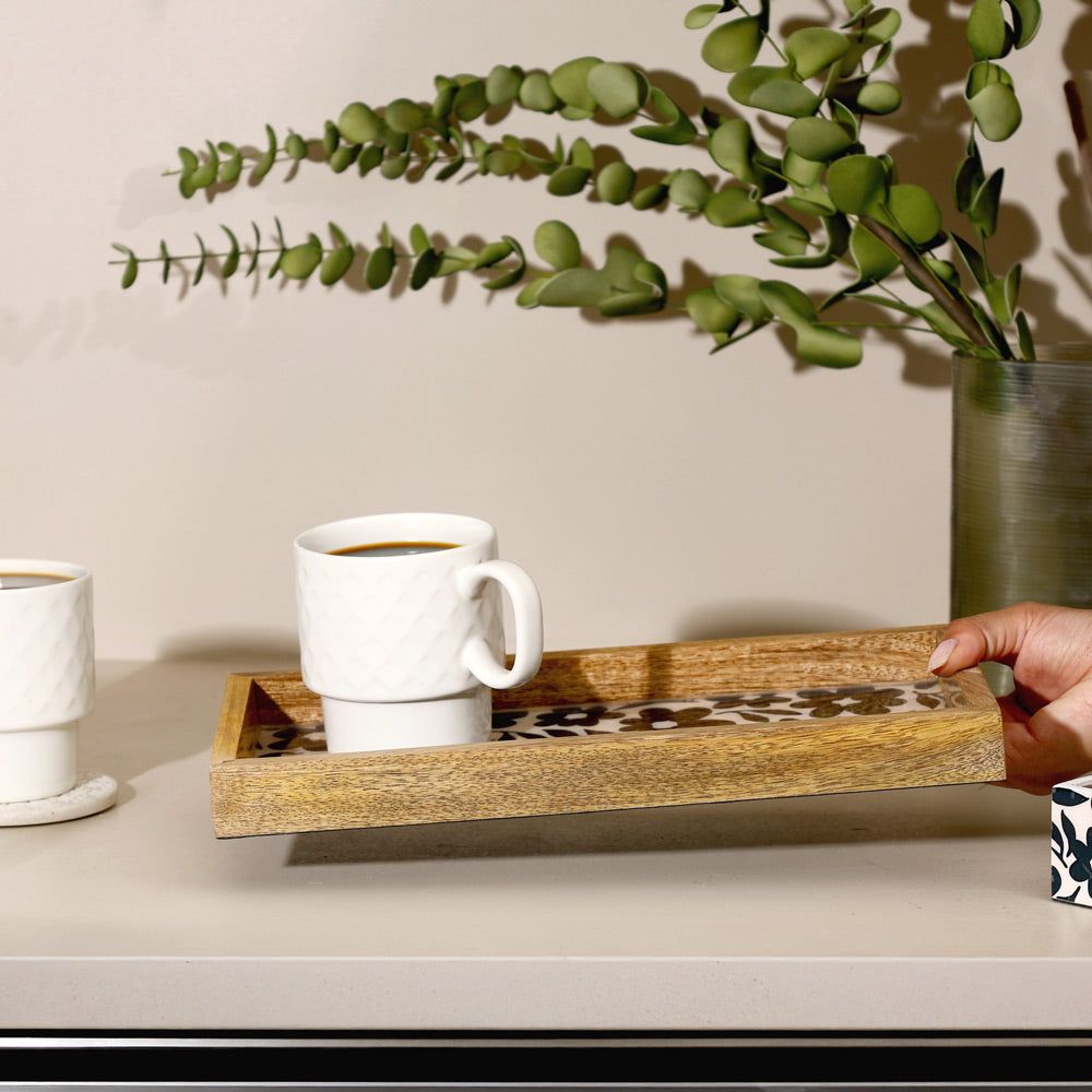 Francis Vanity Tray - Monochrome Natural