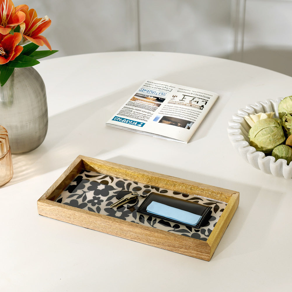 Francis Vanity Tray - Monochrome Natural